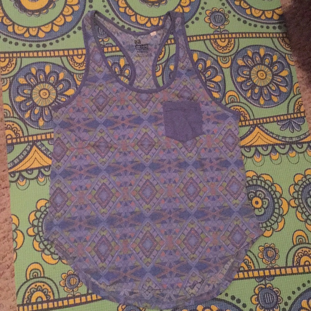 Aztec & Geometry Printed Tank Top